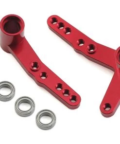 MST FXX-D Aluminum Steering Arm Set (Red)