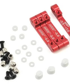 MST RMX 2.0 S Aluminum Suspension Mount Set (Red)