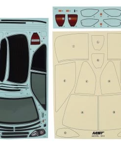 MST EK9 Drift Body (Clear) -MST Official Website mxs 720010 3