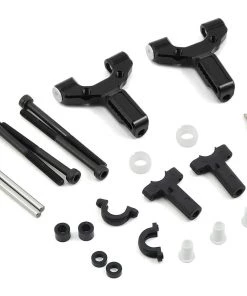 MST Aluminum Front Lower Arm Set (Black)