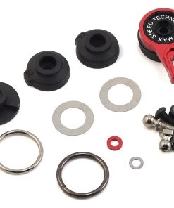 MST Aluminum 8-Point Adjustable Servo Saver (Red)